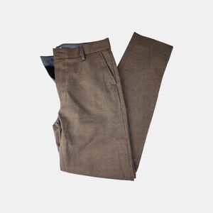 Nordstrom Kids Brown Checkered Dress Pants